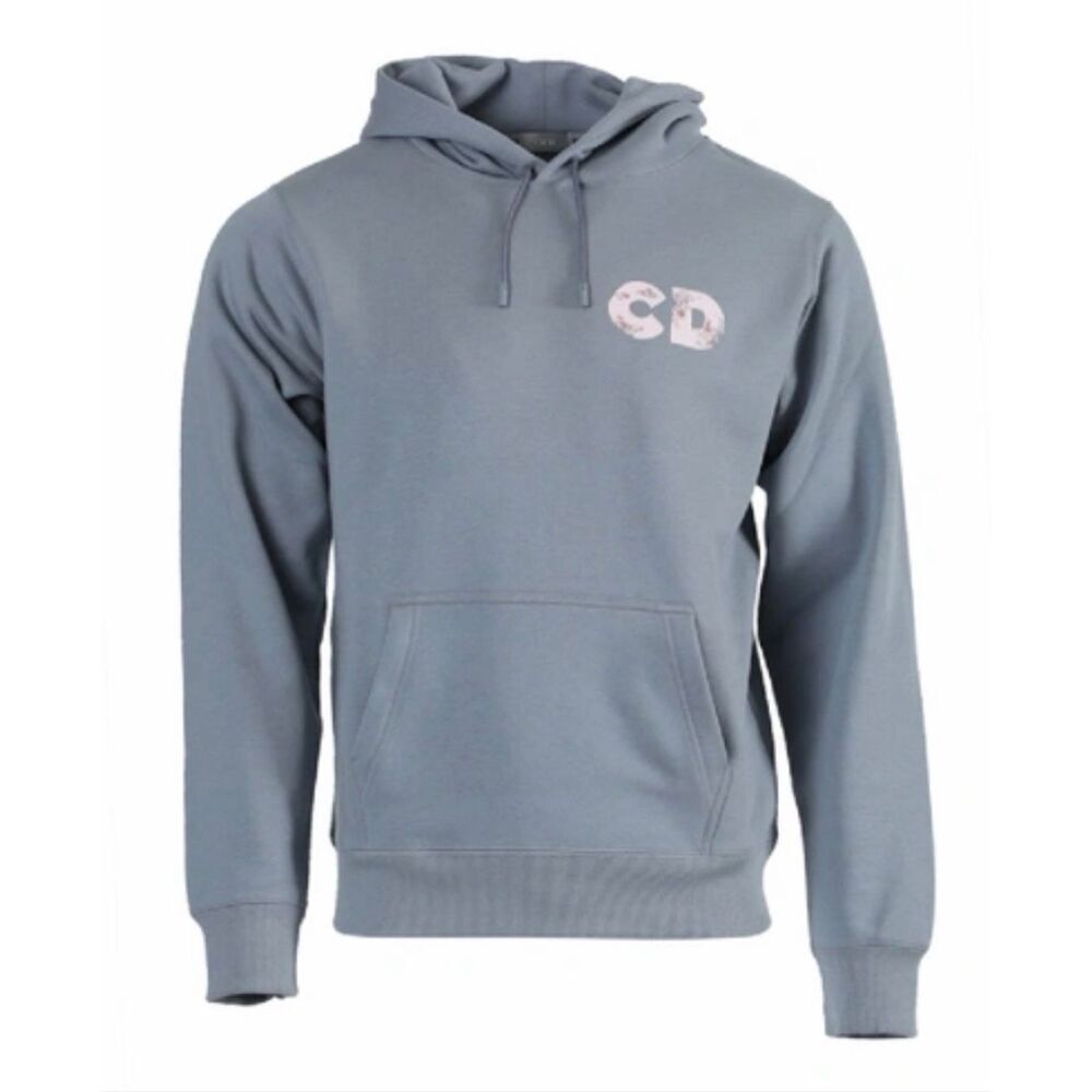 Dior x Daniel Arsham Eroded Basketball Hoodie | Small in Blue